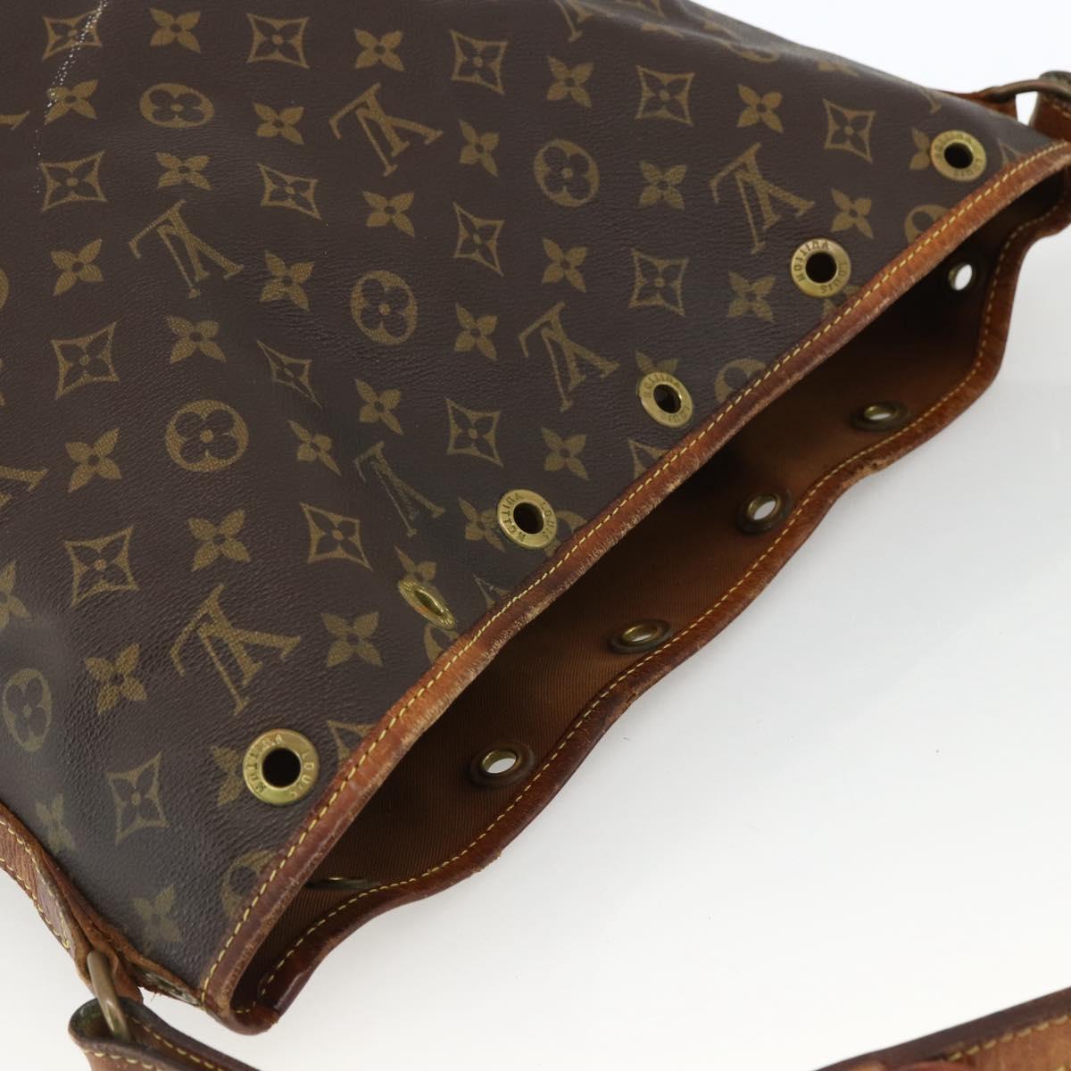 LOUIS VUITTON Monogram Noe Shoulder Bag M42224 LV Auth ARZ120
