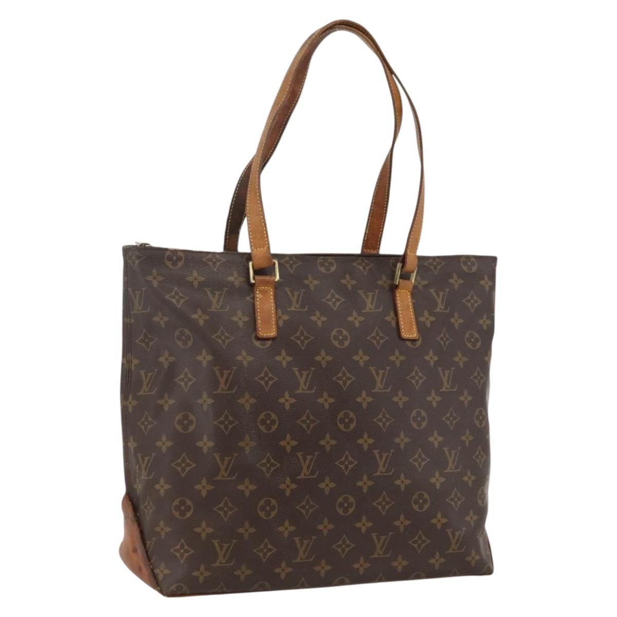 LOUIS VUITTON Monogram Cabas Mezzo Tote Bag M51151 LV Auth ARZ125