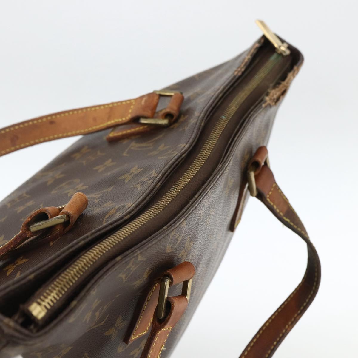 LOUIS VUITTON Monogram Cabas Mezzo Tote Bag M51151 LV Auth ARZ125