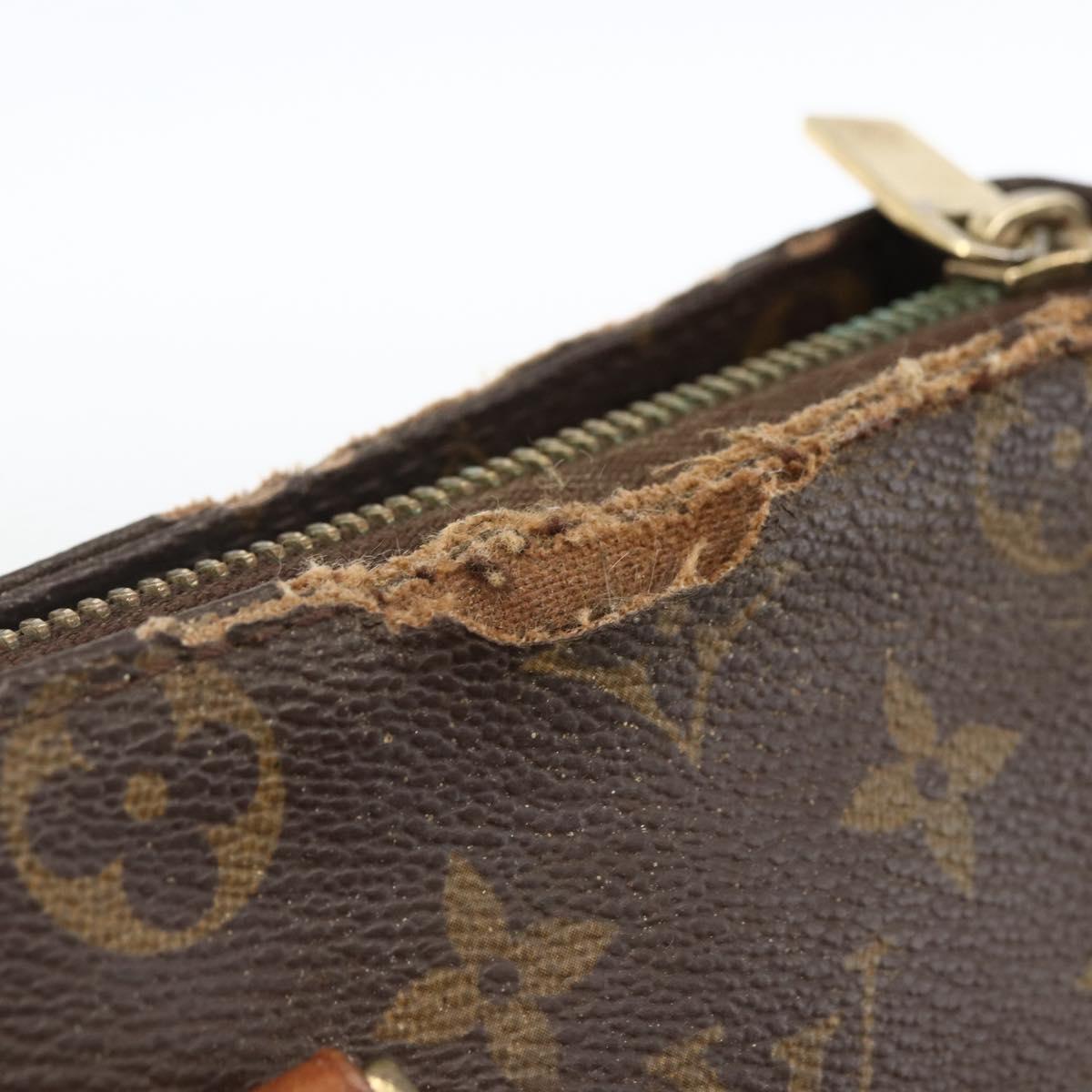 LOUIS VUITTON Monogram Cabas Mezzo Tote Bag M51151 LV Auth ARZ125