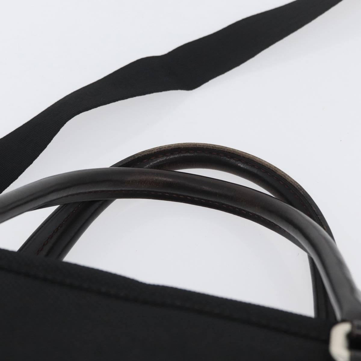LOUIS VUITTON Damier Geant Yak Business Bag 2way Black Noir M93082 Auth ARZ127