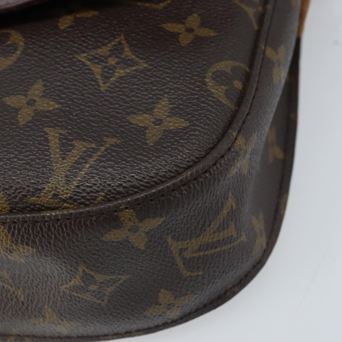 LOUIS VUITTON Monogram Saint Cloud GM Shoulder Bag M51242 LV Auth ARZ144