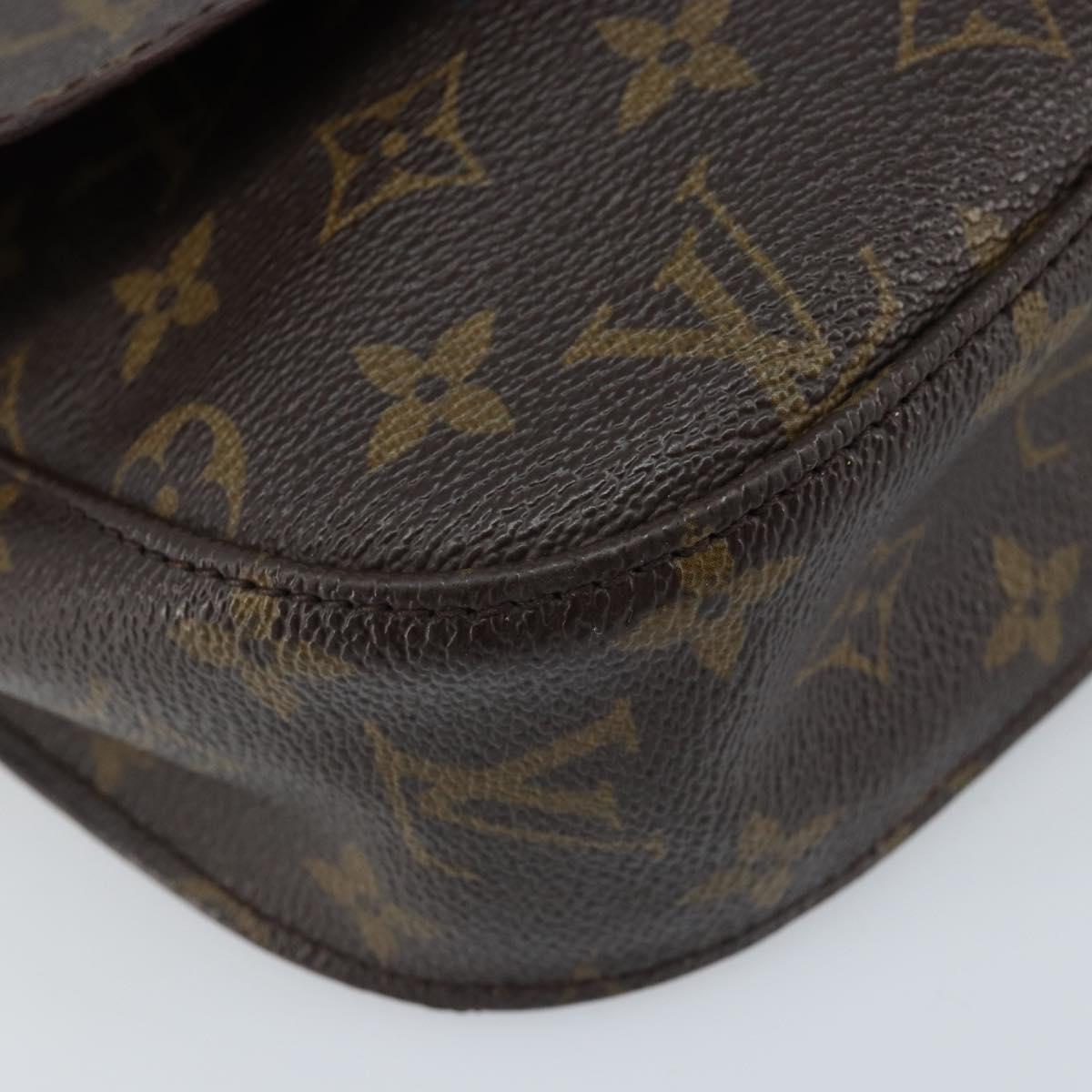 LOUIS VUITTON Monogram Saint Cloud GM Shoulder Bag M51242 LV Auth ARZ144