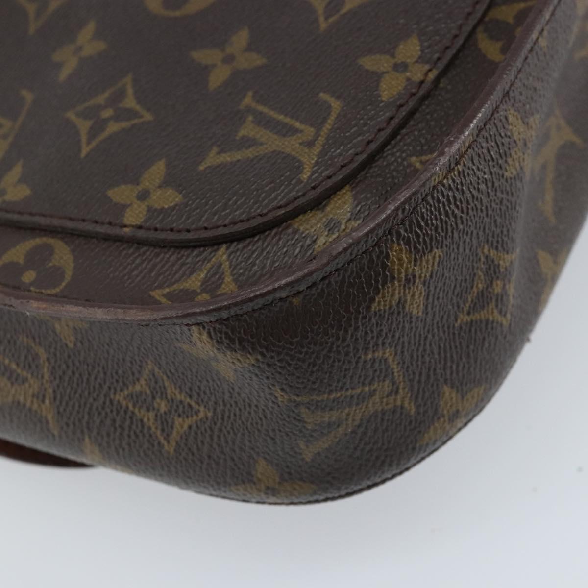 LOUIS VUITTON Monogram Saint Cloud GM Shoulder Bag M51242 LV Auth ARZ144