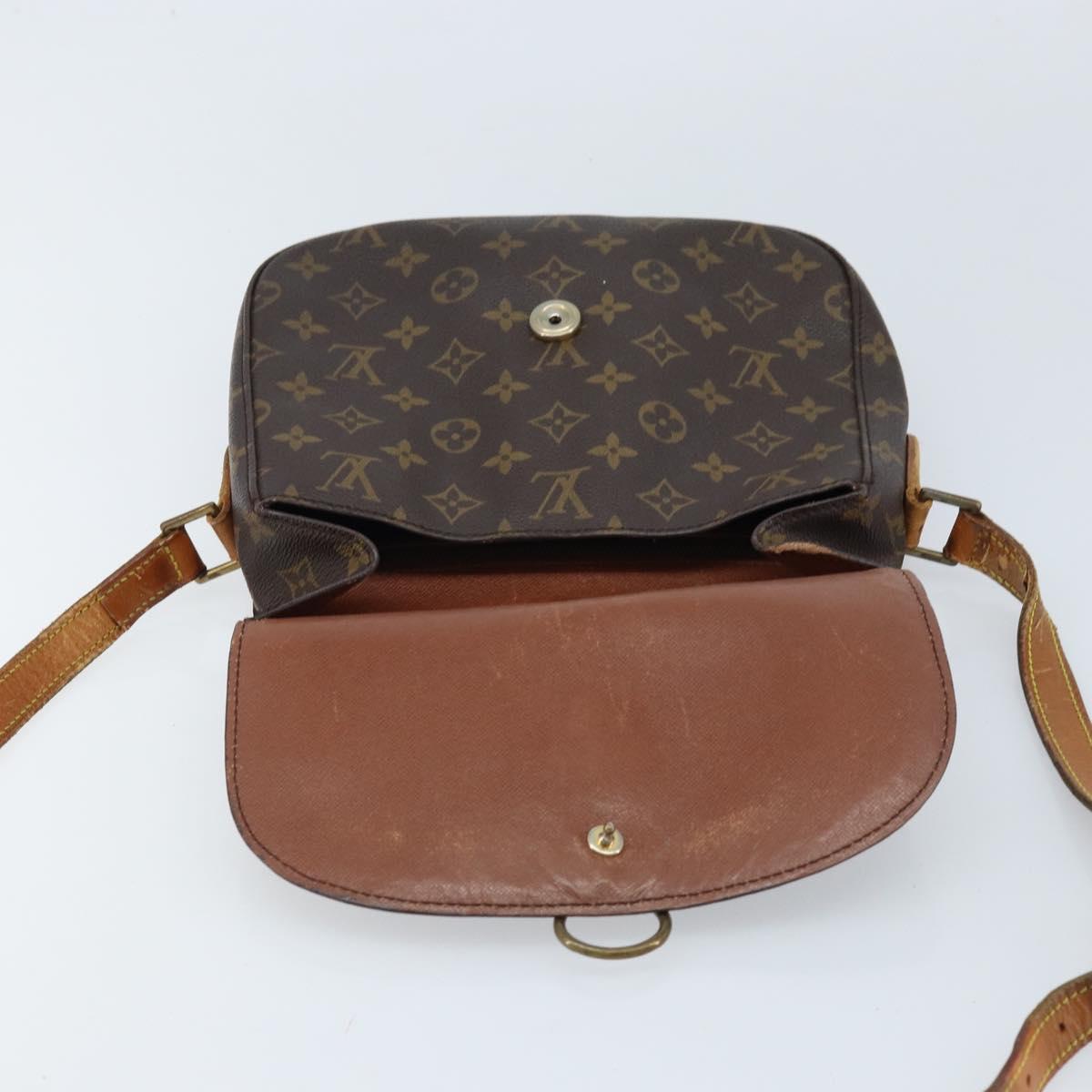 LOUIS VUITTON Monogram Saint Cloud GM Shoulder Bag M51242 LV Auth ARZ144