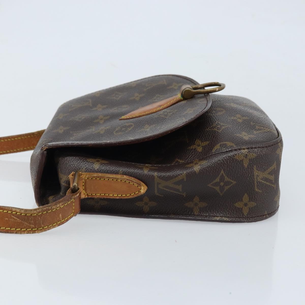 LOUIS VUITTON Monogram Saint Cloud GM Shoulder Bag M51242 LV Auth ARZ144
