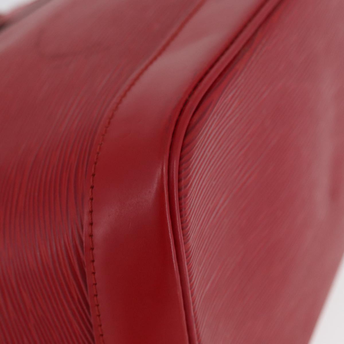 LOUIS VUITTON Epi Alma Hand Bag Castilian Red M52147 LV Auth ARZ152