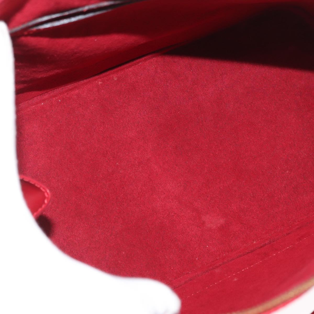 LOUIS VUITTON Epi Alma Hand Bag Castilian Red M52147 LV Auth ARZ152