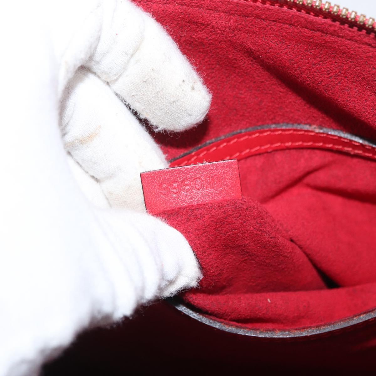 LOUIS VUITTON Epi Alma Hand Bag Castilian Red M52147 LV Auth ARZ152