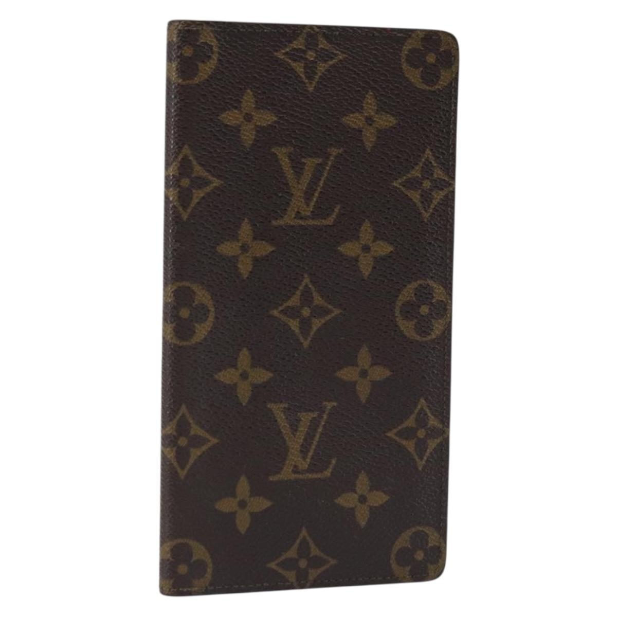 LOUIS VUITTON Monogram Porte Valeurs Cartes Credit Wallet M61823 LV Auth ARZ164