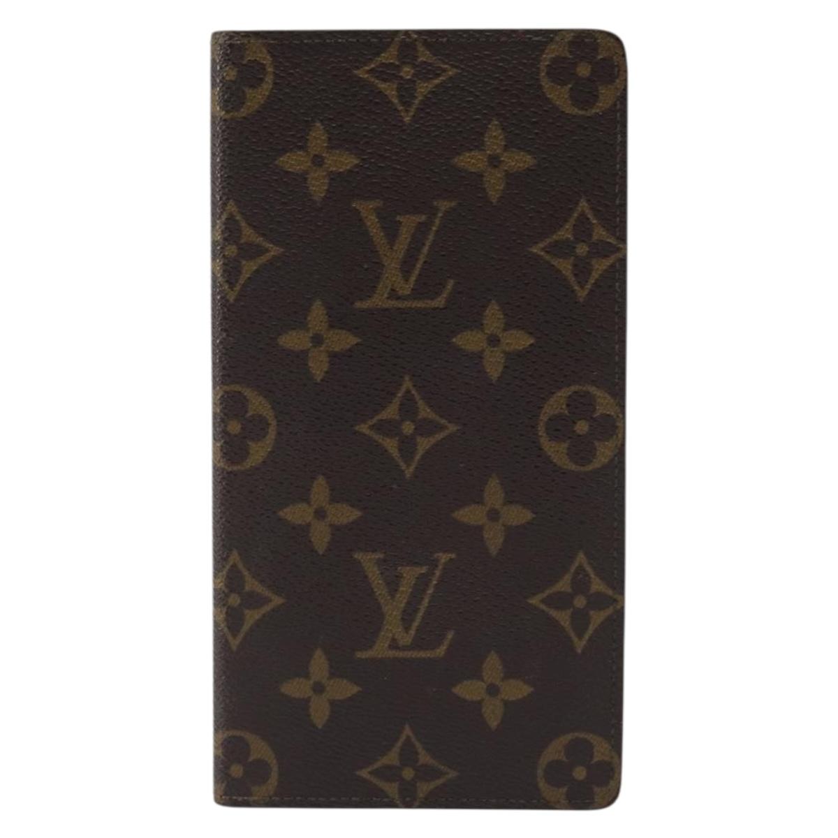 LOUIS VUITTON Monogram Porte Valeurs Cartes Credit Wallet M61823 LV Auth ARZ164