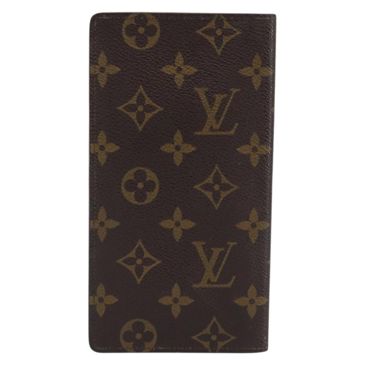 LOUIS VUITTON Monogram Porte Valeurs Cartes Credit Wallet M61823 LV Auth ARZ164