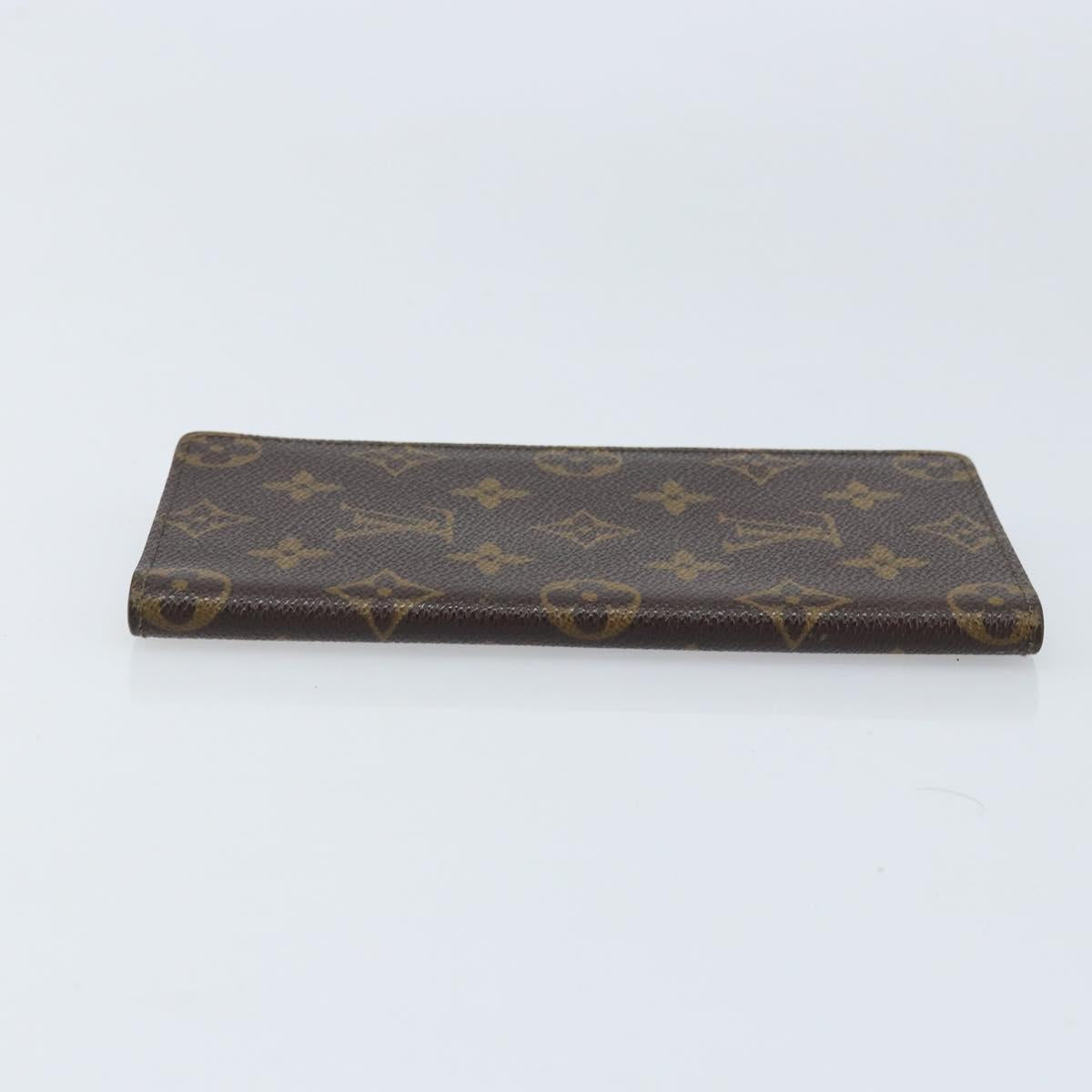 LOUIS VUITTON Monogram Porte Valeurs Cartes Credit Wallet M61823 LV Auth ARZ164