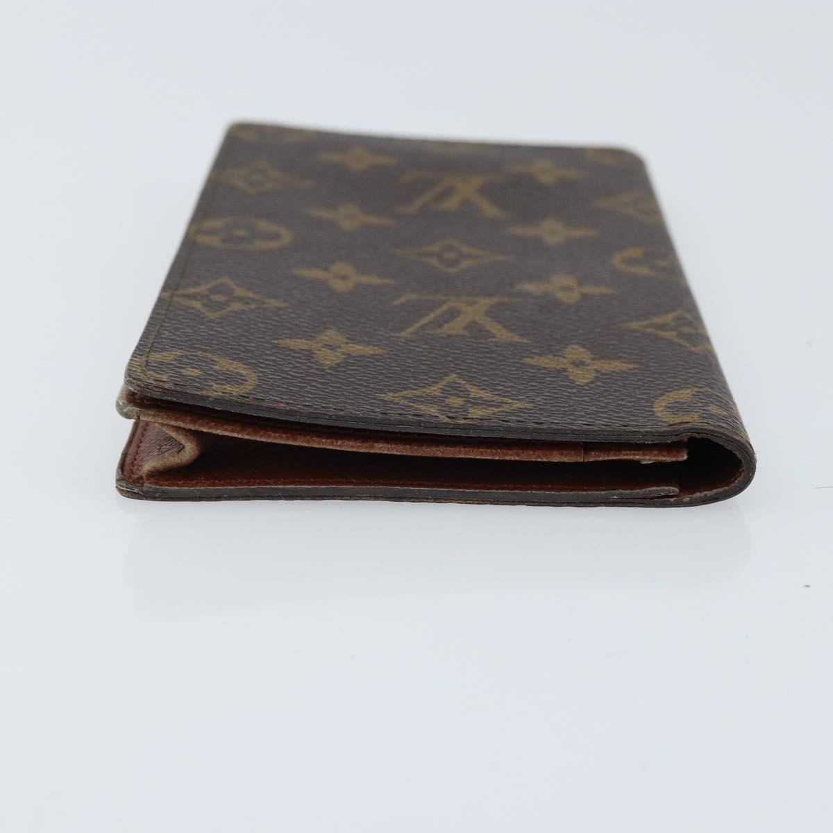LOUIS VUITTON Monogram Porte Valeurs Cartes Credit Wallet M61823 LV Auth ARZ164