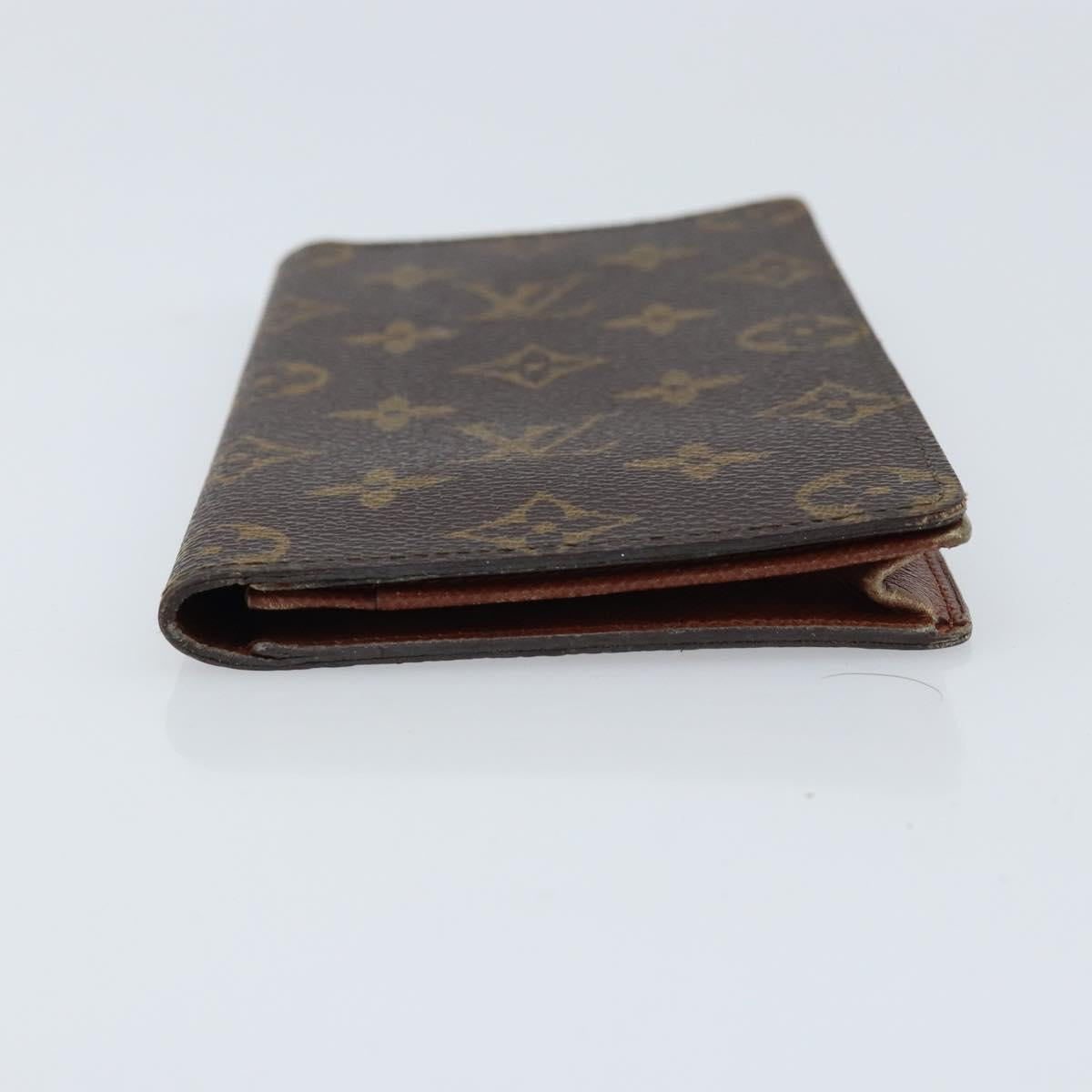 LOUIS VUITTON Monogram Porte Valeurs Cartes Credit Wallet M61823 LV Auth ARZ164