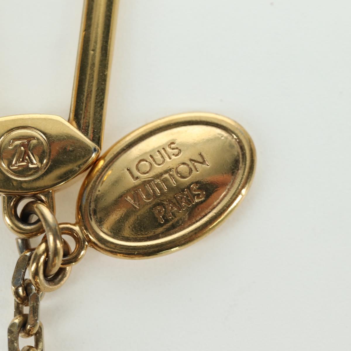 LOUIS VUITTON Bijou Sac Surprise Key Holder metal Brown M66188 LV Auth ARZ171