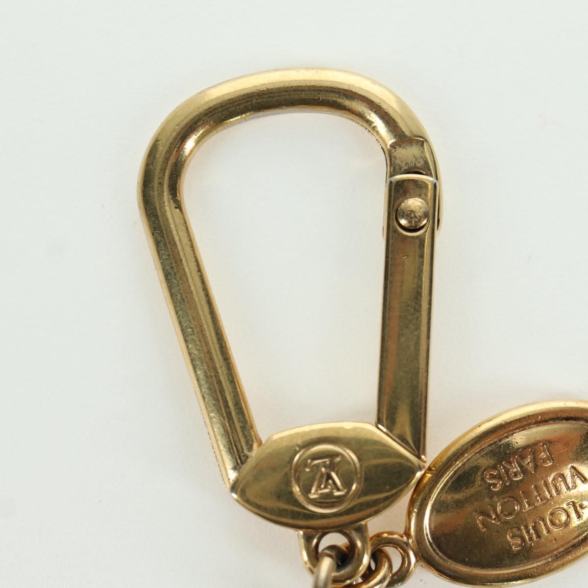 LOUIS VUITTON Bijou Sac Surprise Key Holder metal Brown M66188 LV Auth ARZ171
