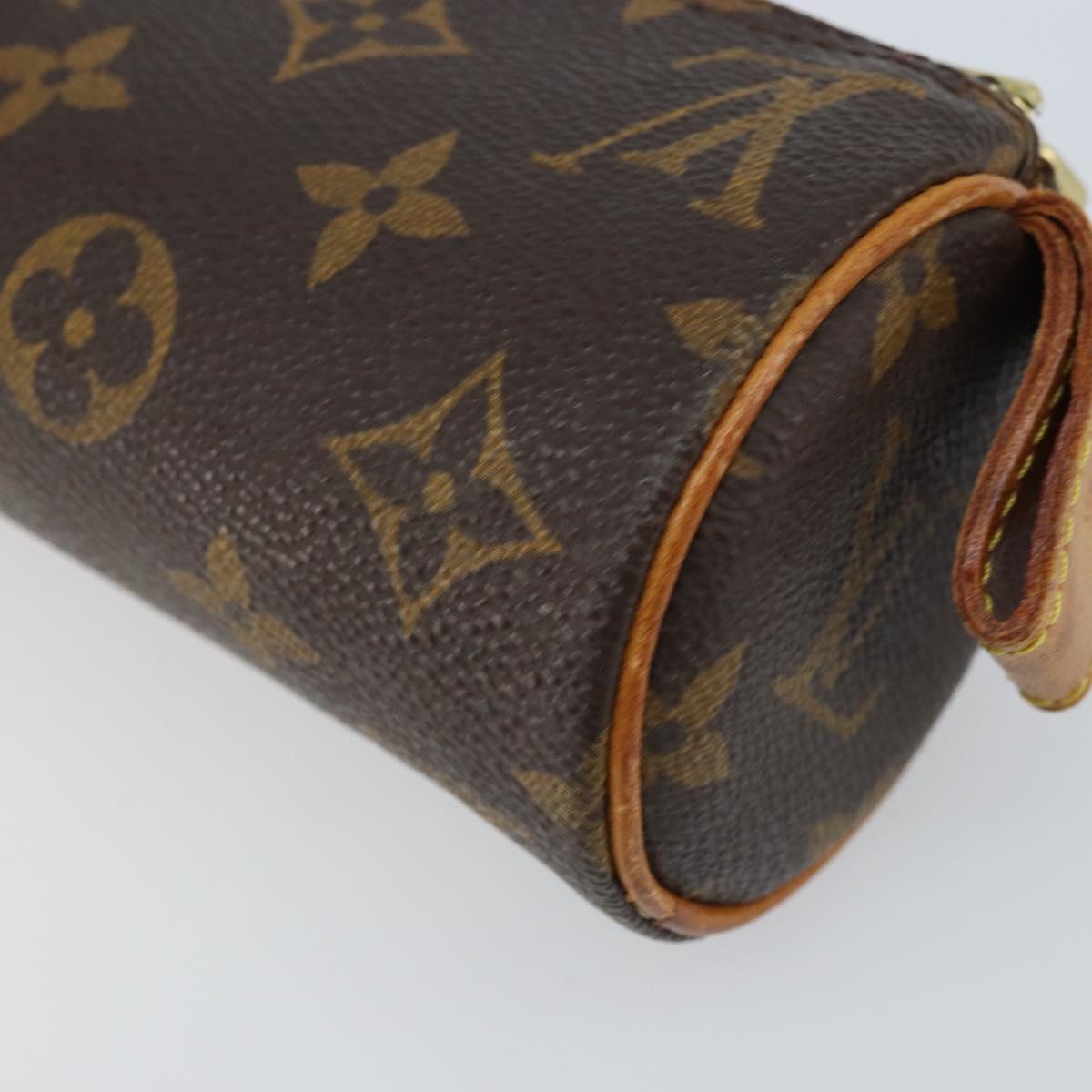 LOUIS VUITTON Monogram Trousse Rondo Pouch M47630 LV Auth ARZ183