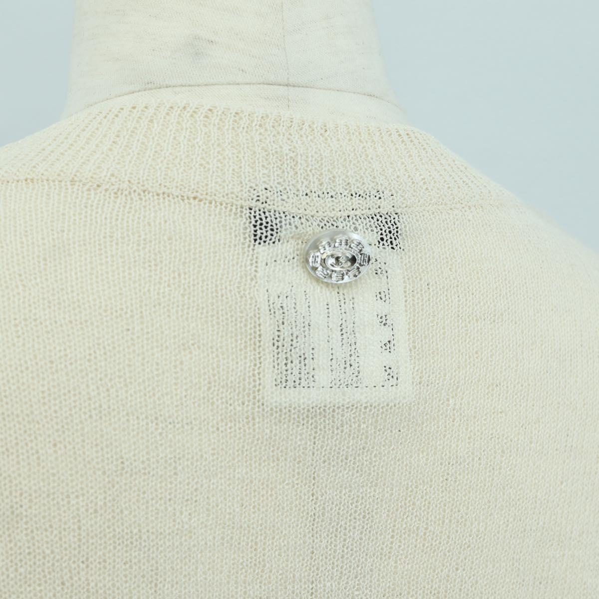 CHANEL Icon Series Sweater Silk Size 38 Multicolor CC Auth ARZ188V