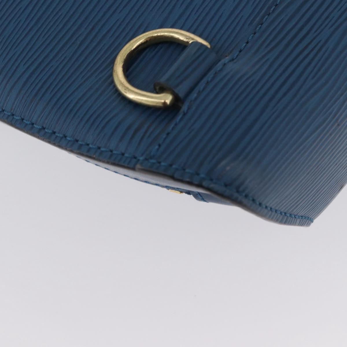 LOUIS VUITTON Epi Mabillon Backpack Blue M52235 LV Auth ARZ199