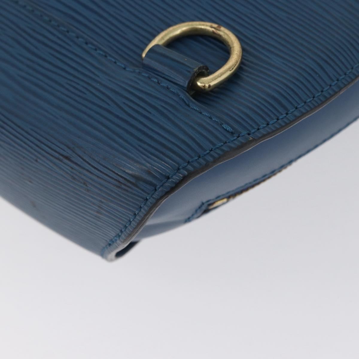 LOUIS VUITTON Epi Mabillon Backpack Blue M52235 LV Auth ARZ199