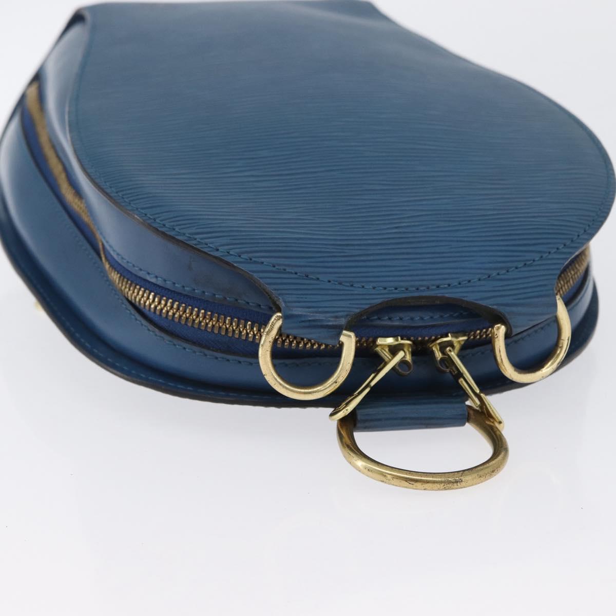 LOUIS VUITTON Epi Mabillon Backpack Blue M52235 LV Auth ARZ199