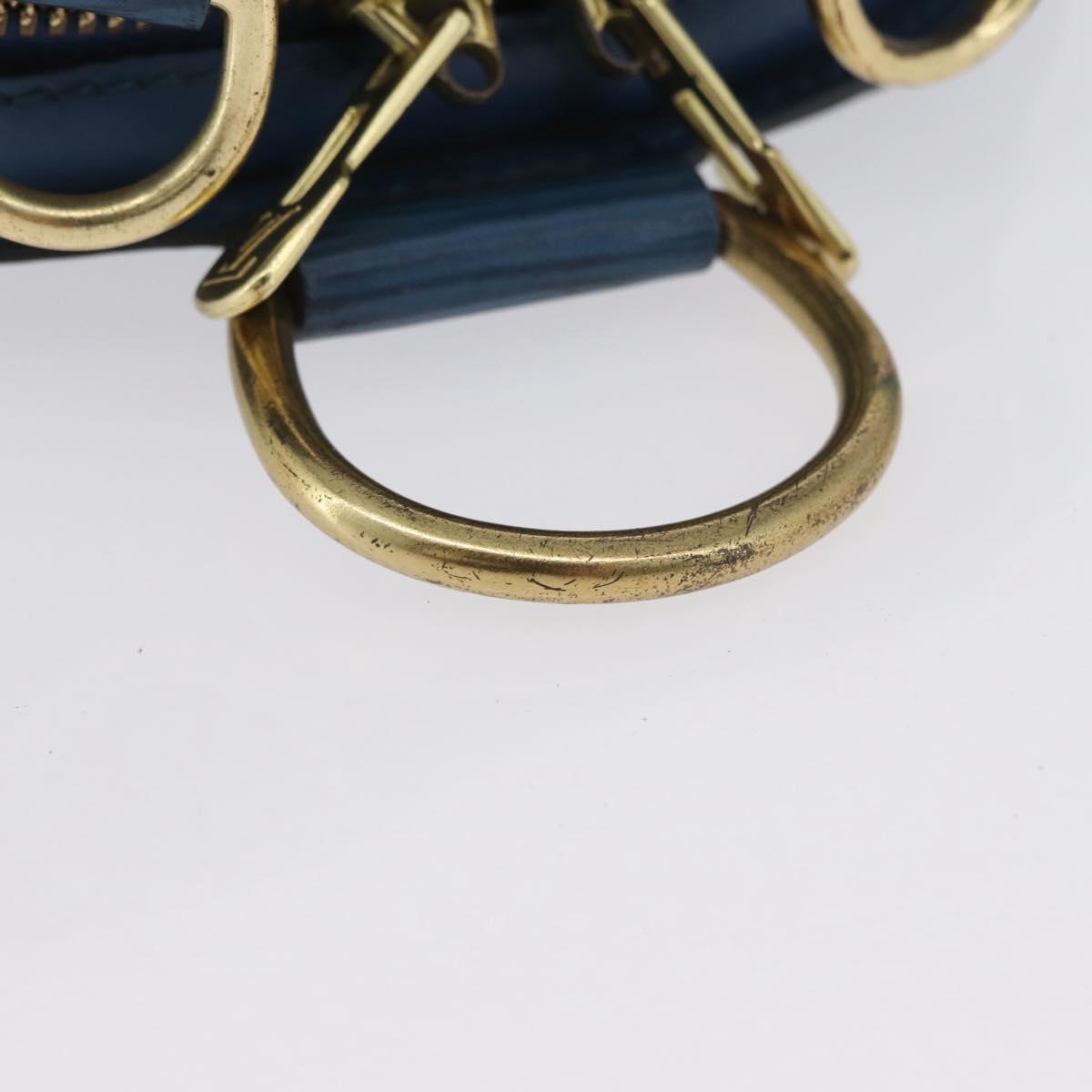 LOUIS VUITTON Epi Mabillon Backpack Blue M52235 LV Auth ARZ199