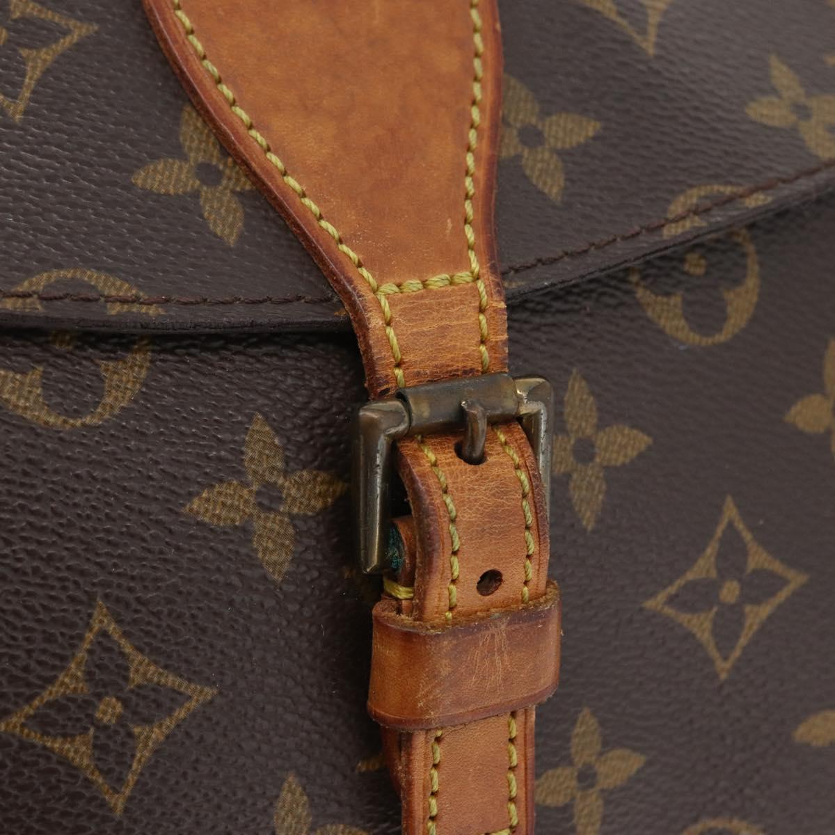 LOUIS VUITTON Monogram Jeune Fille MM Shoulder Bag M51226 LV Auth ARZ237