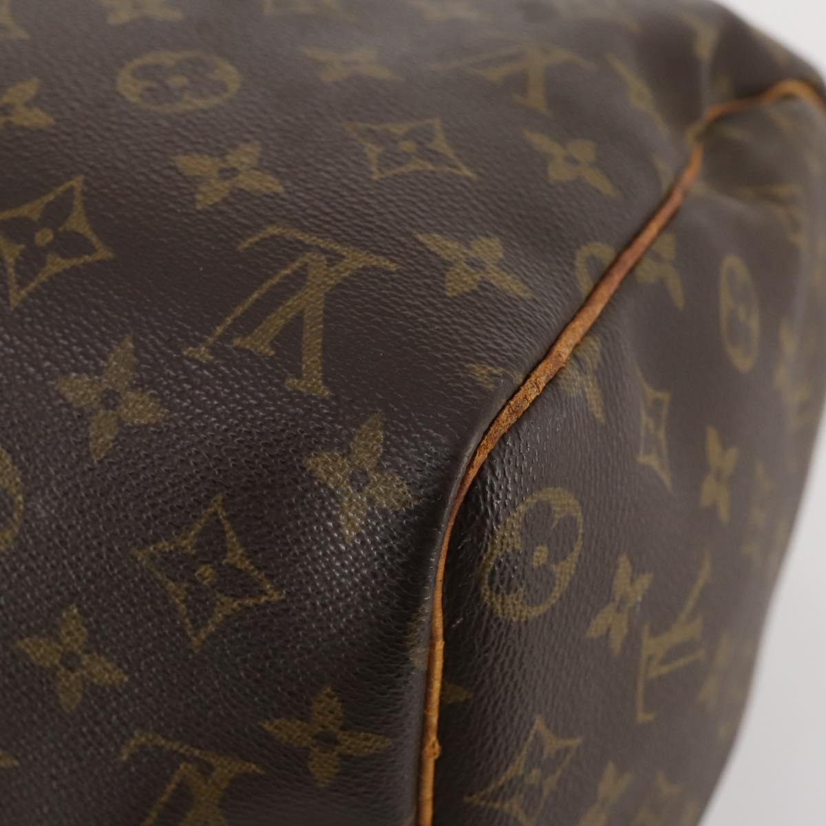 LOUIS VUITTON Monogram Keepall 45 Boston Bag M41428 LV Auth ARZ250
