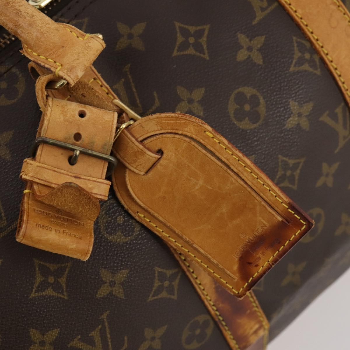 LOUIS VUITTON Monogram Keepall 45 Boston Bag M41428 LV Auth ARZ250