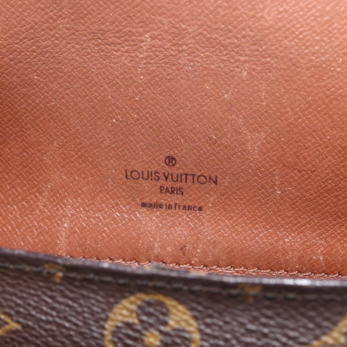 LOUIS VUITTON Monogram Saint Cloud MM Shoulder Bag M51243 LV Auth ARZ277