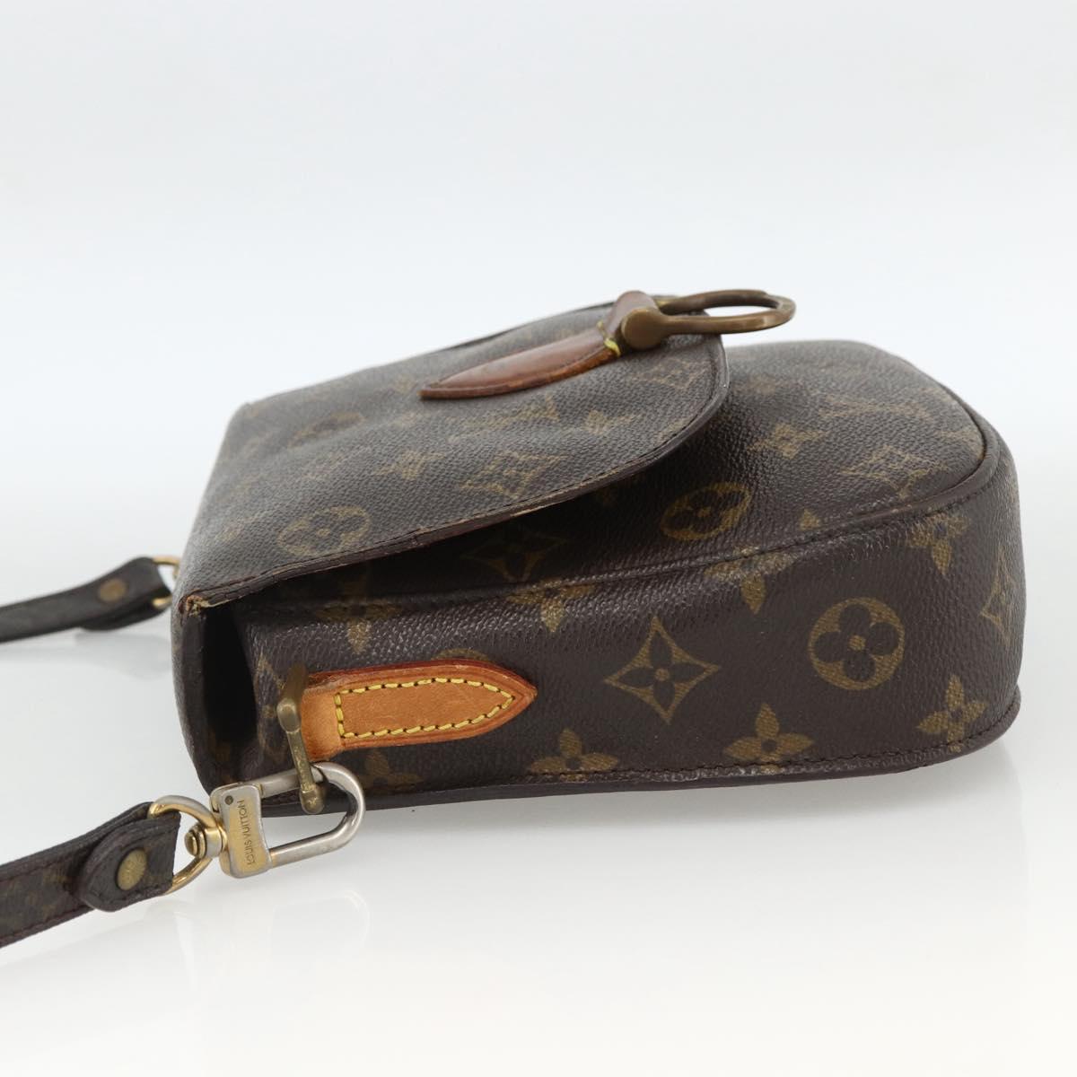 LOUIS VUITTON Monogram Saint Cloud MM Shoulder Bag M51243 LV Auth ARZ277