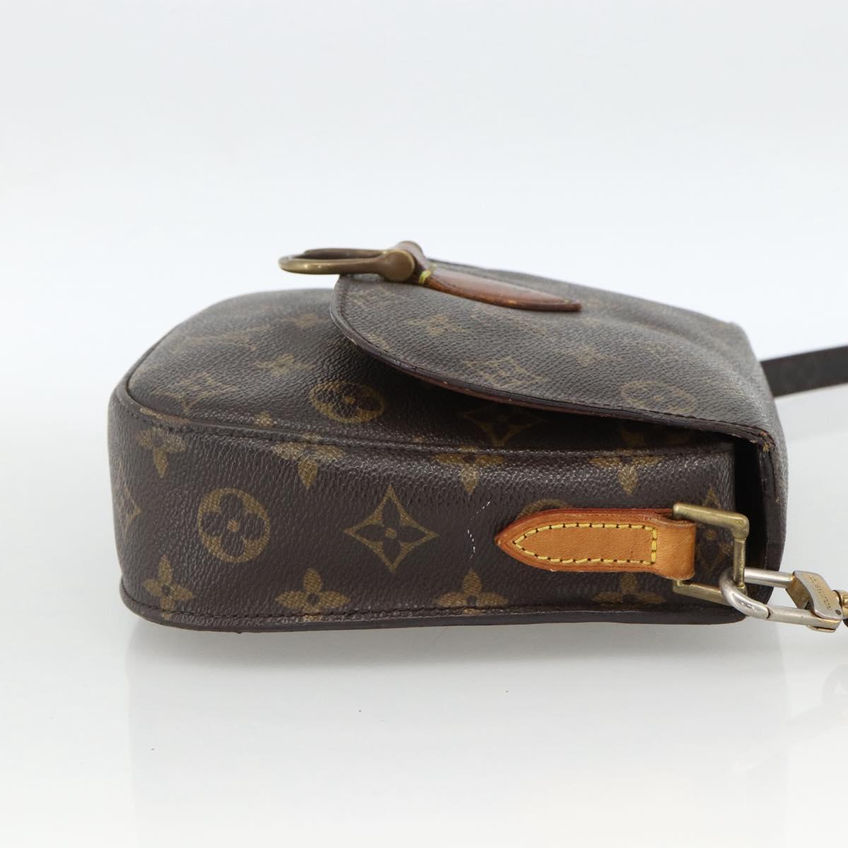 LOUIS VUITTON Monogram Saint Cloud MM Shoulder Bag M51243 LV Auth ARZ277