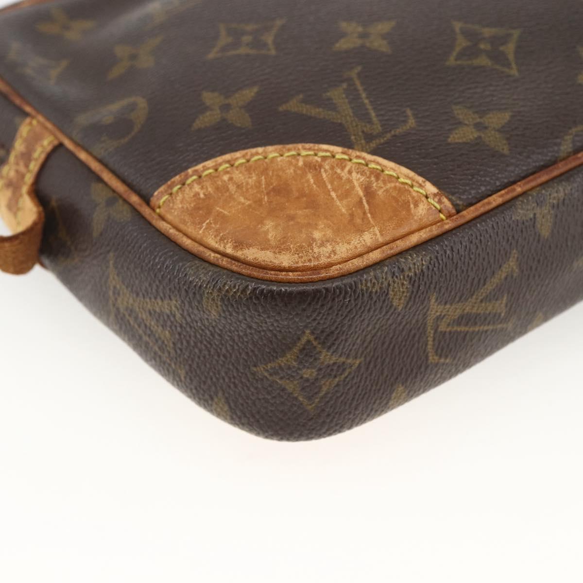 LOUIS VUITTON Monogram Marly Dragonne GM Clutch Bag M51825 LV Auth ARZ278