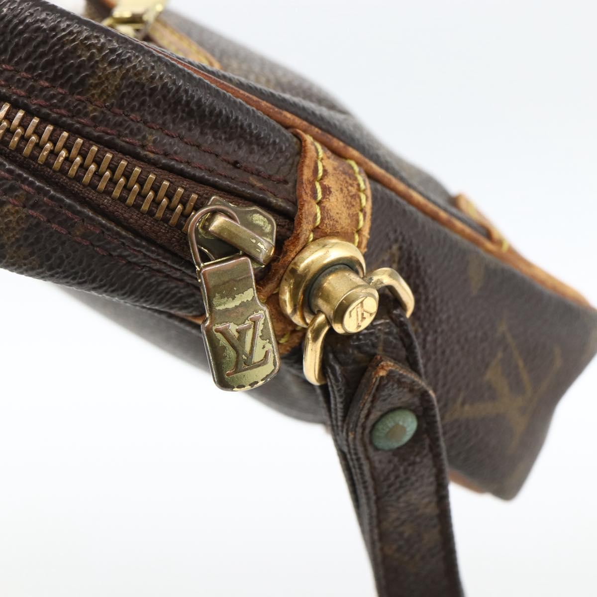 LOUIS VUITTON Monogram Marly Dragonne GM Clutch Bag M51825 LV Auth ARZ278
