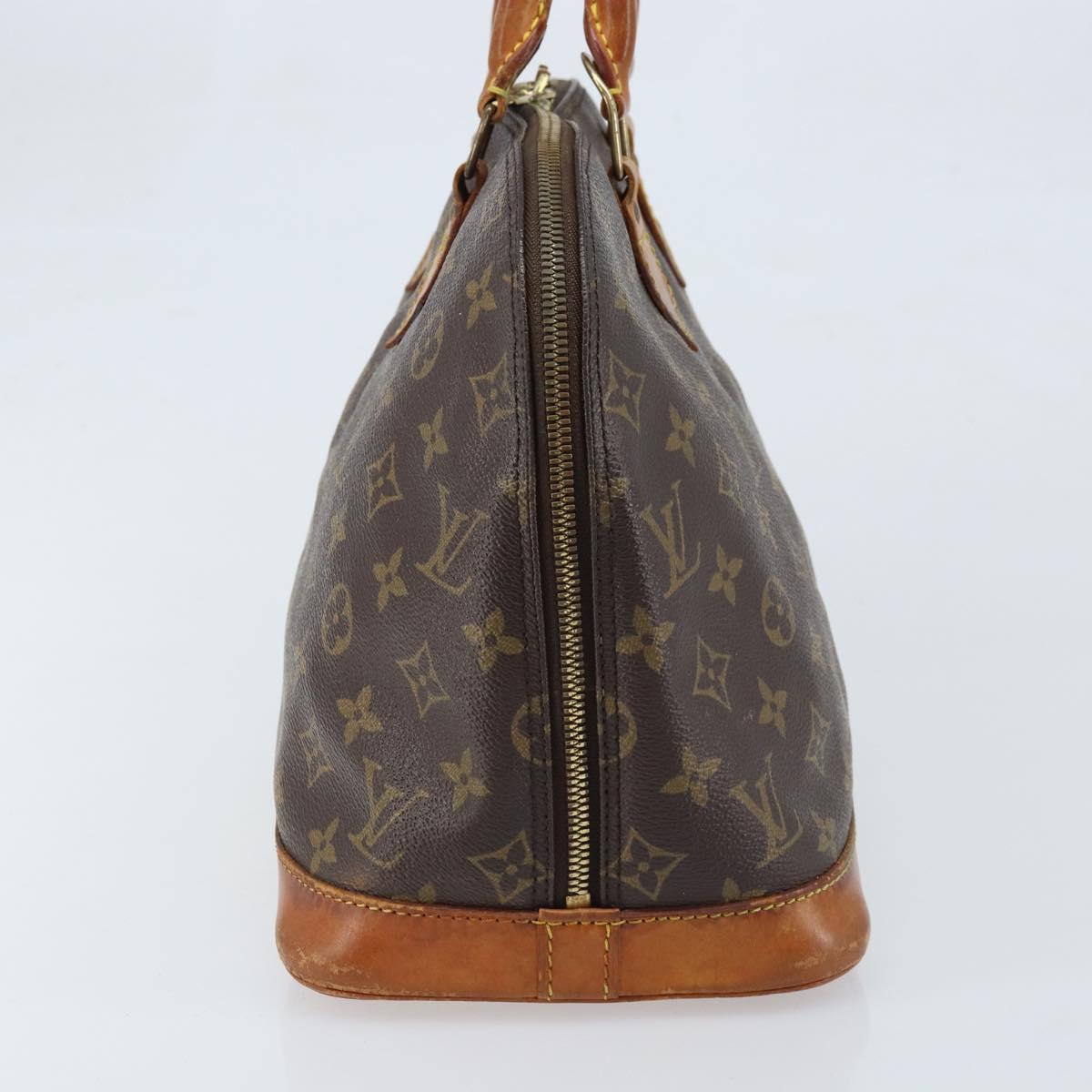 LOUIS VUITTON Monogram Alma GM Hand Bag M53150 LV Auth ARZ284