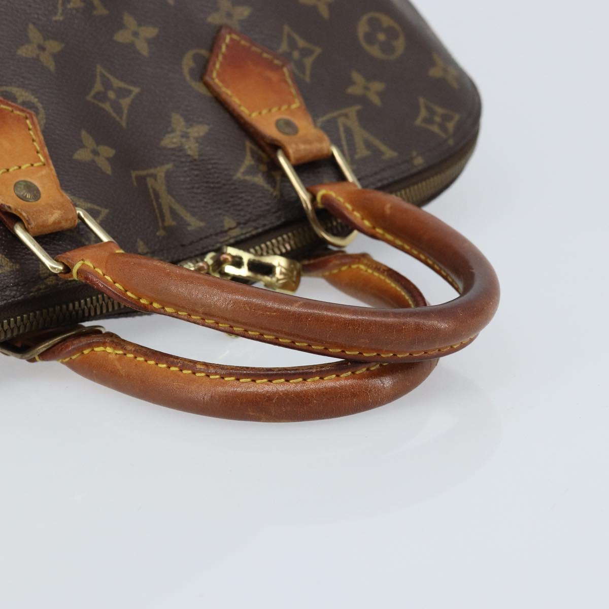 LOUIS VUITTON Monogram Alma GM Hand Bag M53150 LV Auth ARZ284