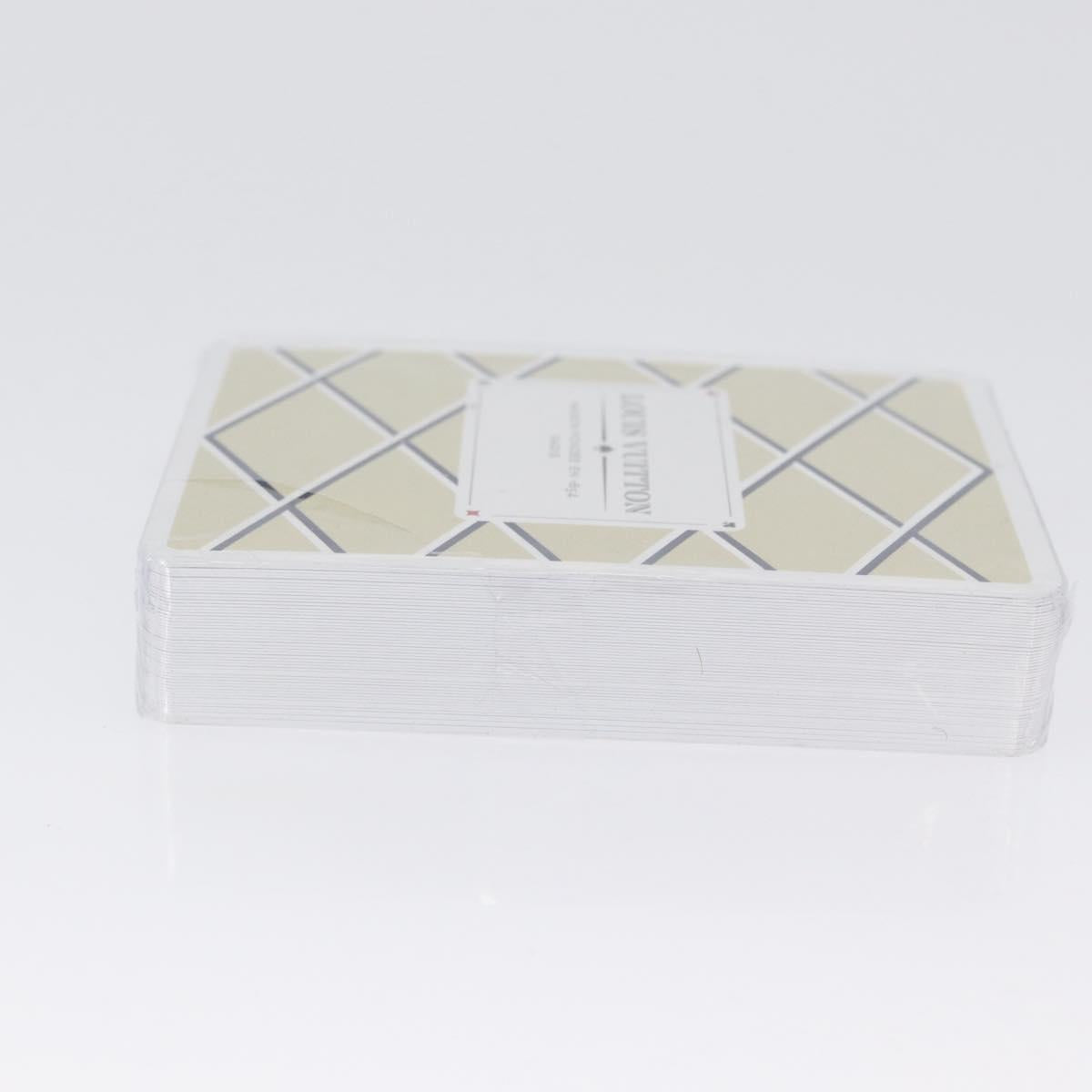 LOUIS VUITTON Playing Cards Beige LV Auth ARZ303