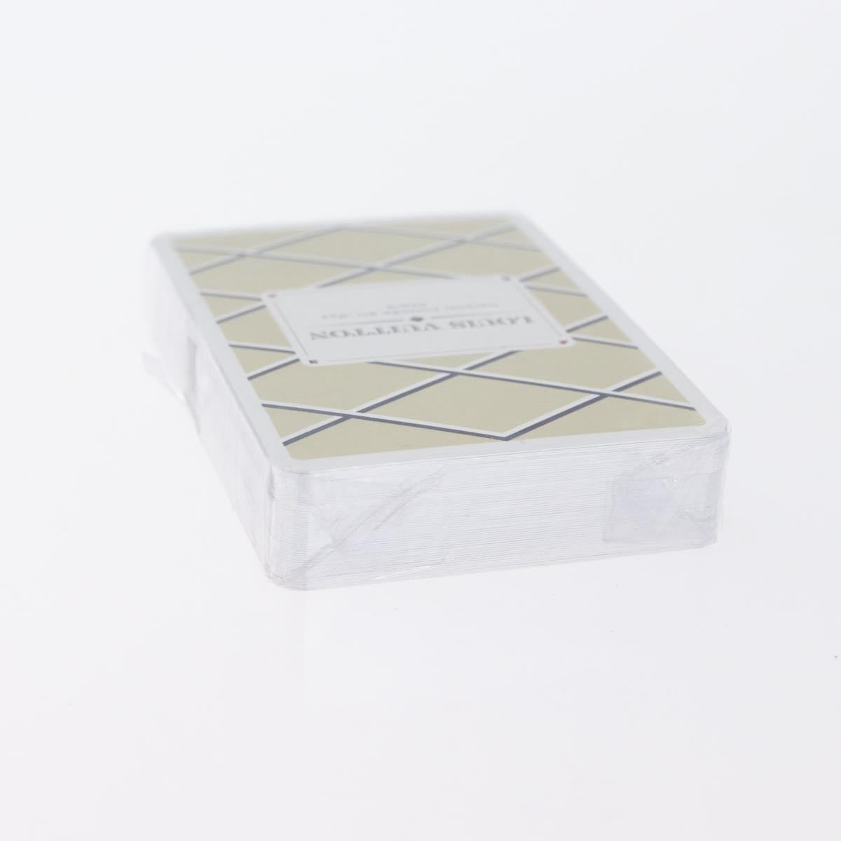 LOUIS VUITTON Playing Cards Beige LV Auth ARZ303