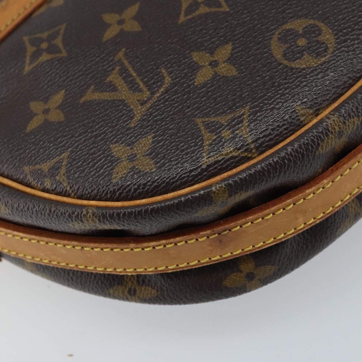 LOUIS VUITTON Monogram Jeune Fille MM Shoulder Bag M51226 LV Auth ARZ325
