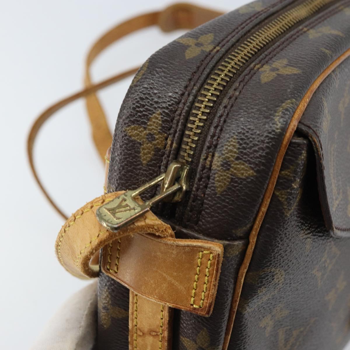 LOUIS VUITTON Monogram Jeune Fille MM Shoulder Bag M51226 LV Auth ARZ325