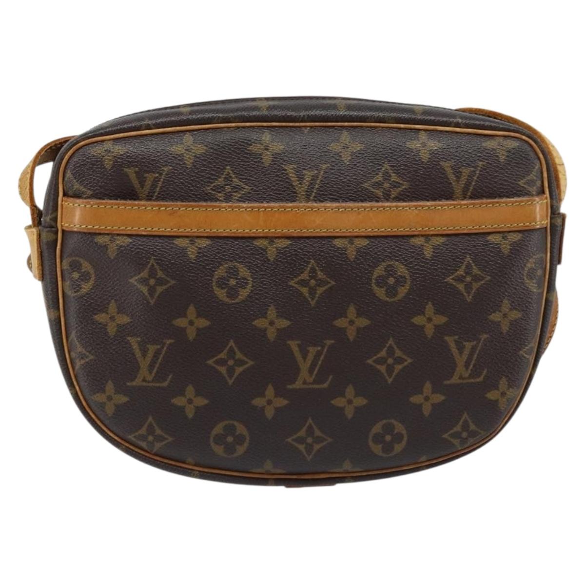 LOUIS VUITTON Monogram Jeune Fille MM Shoulder Bag M51226 LV Auth ARZ325