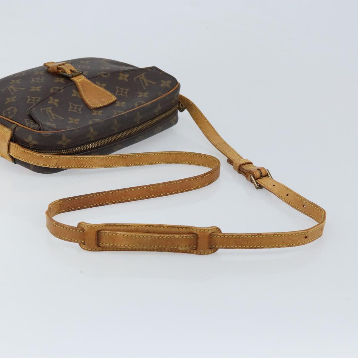 LOUIS VUITTON Monogram Jeune Fille MM Shoulder Bag M51226 LV Auth ARZ325