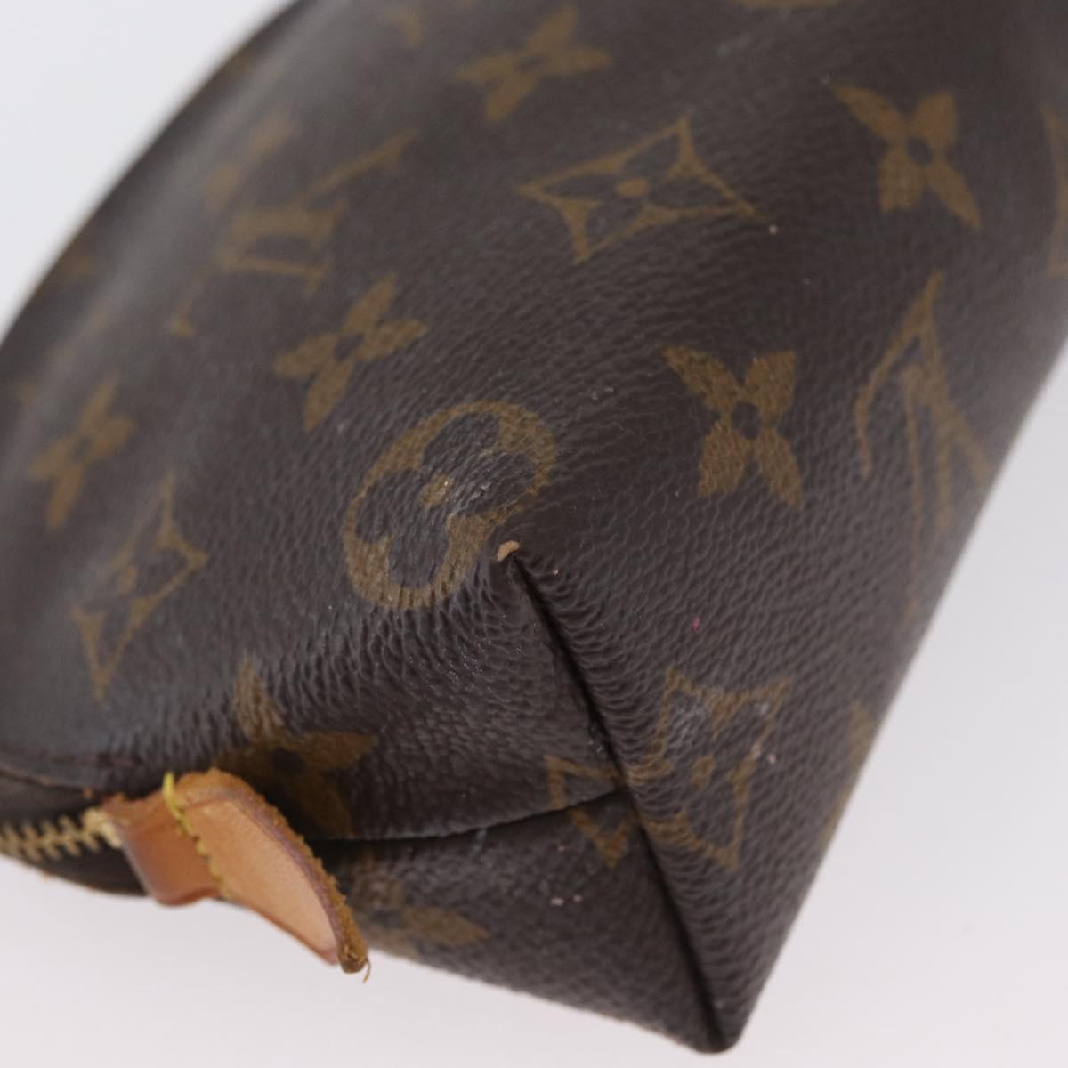LOUIS VUITTON Monogram Pochette Cosmetic PM Pouch M43998 LV Auth ARZ331