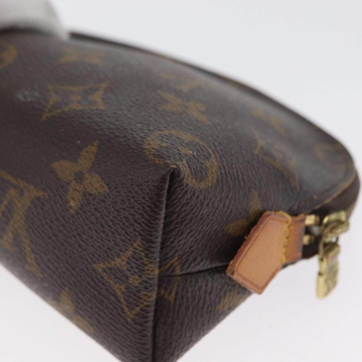 LOUIS VUITTON Monogram Pochette Cosmetic PM Pouch M43998 LV Auth ARZ331