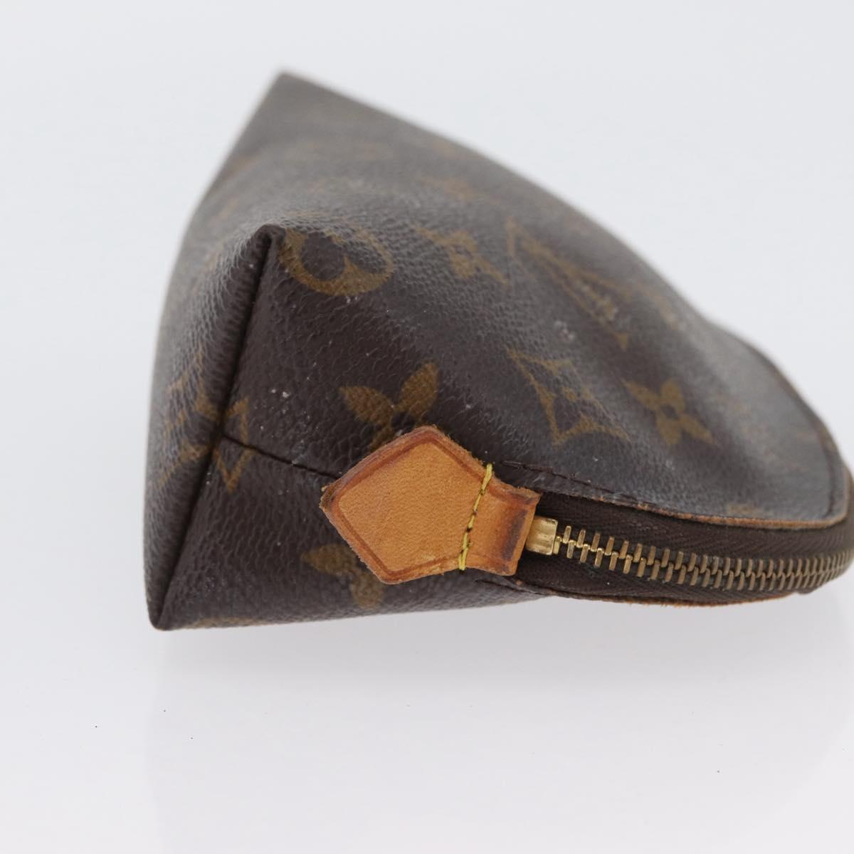 LOUIS VUITTON Monogram Pochette Cosmetic PM Pouch M43998 LV Auth ARZ331