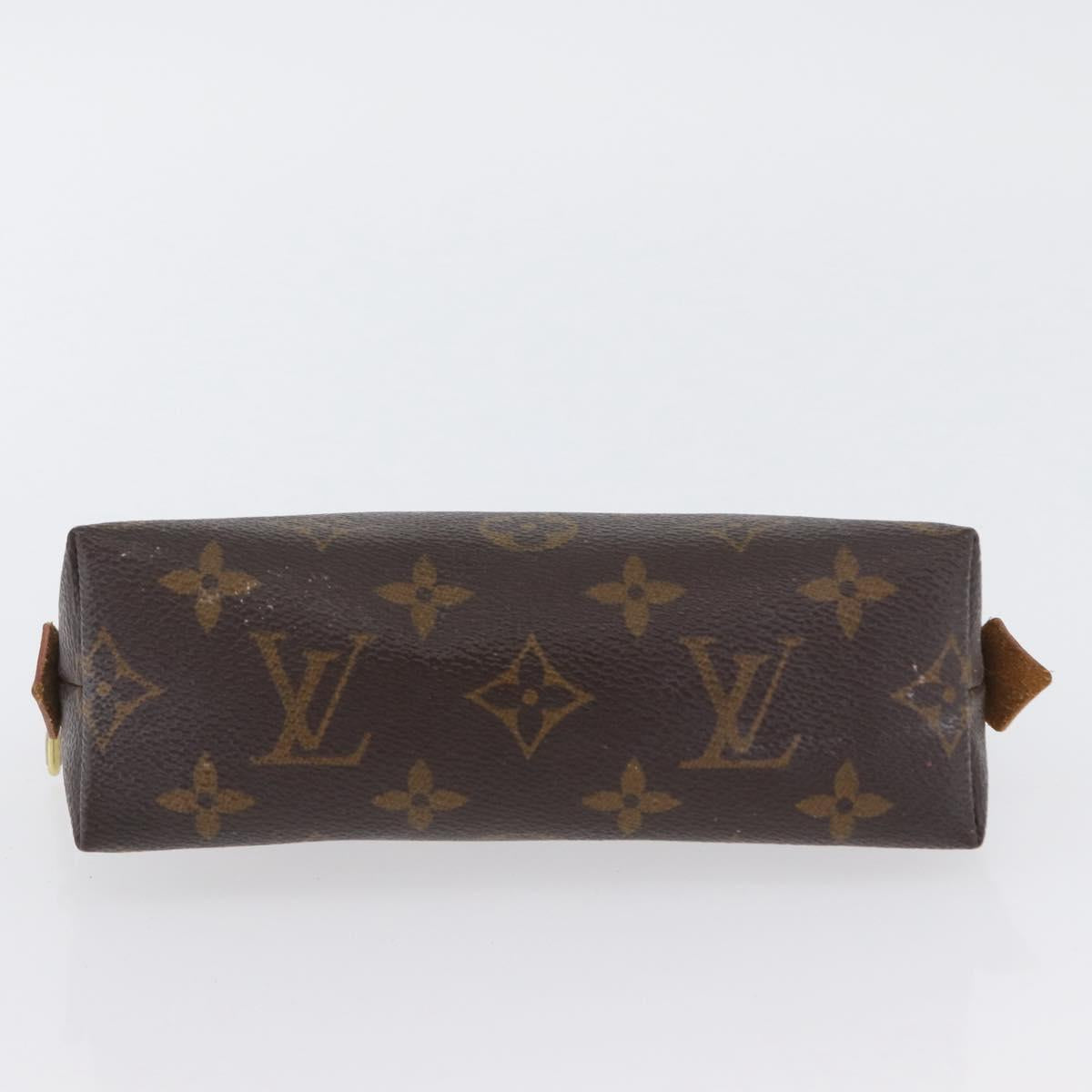 LOUIS VUITTON Monogram Pochette Cosmetic PM Pouch M43998 LV Auth ARZ331