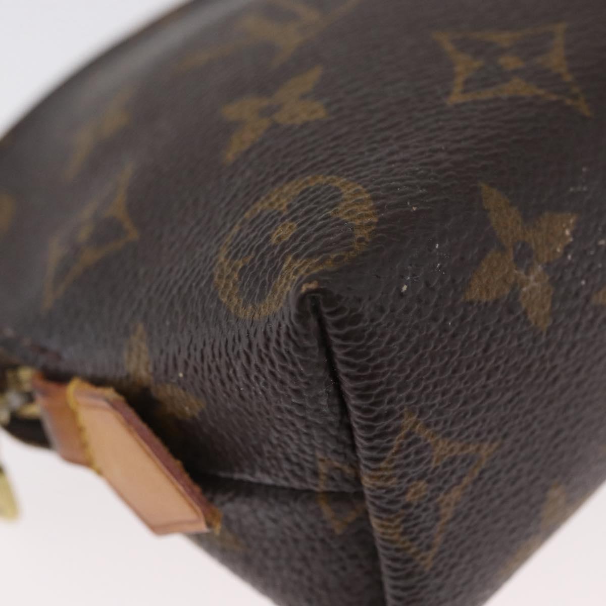 LOUIS VUITTON Monogram Pochette Cosmetic PM Pouch M43998 LV Auth ARZ331