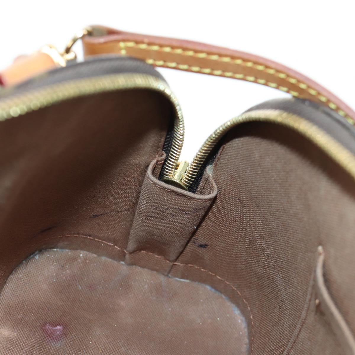 LOUIS VUITTON Monogram Alma BB Hand Bag 2way M53152 LV Auth ARZ387A