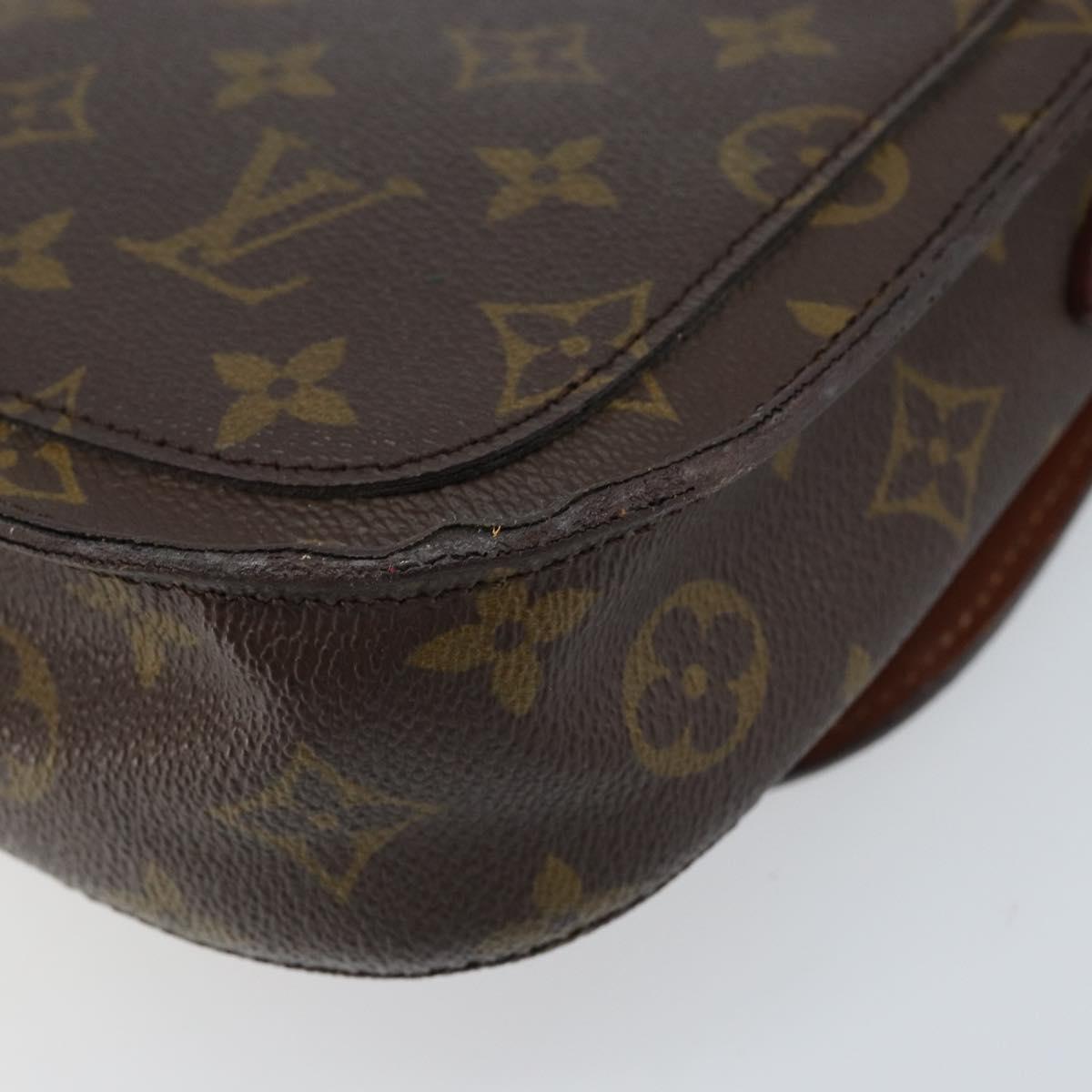 LOUIS VUITTON Monogram Saint Cloud MM Shoulder Bag M51243 LV Auth ARZ401